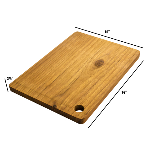 KITCHEN TABLE TEAK MOD II 3/4" X 10" X 14"